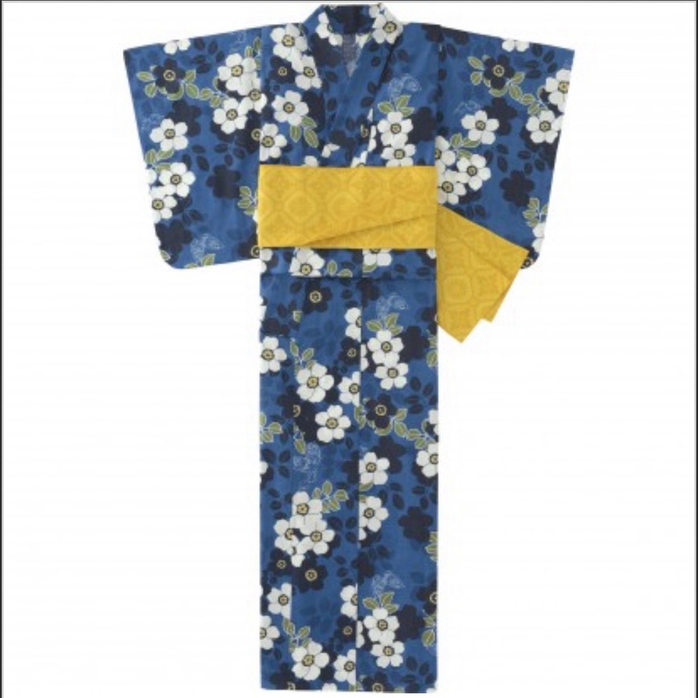NWT New Uniqlo Yukata inspired by Yumeji Takehisa Rare